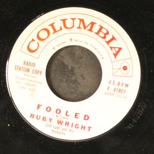 RUBY WRIGHT