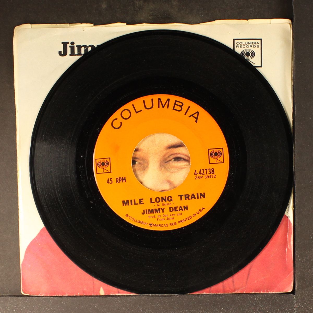 mile long train / this ole house by JIMMY DEAN