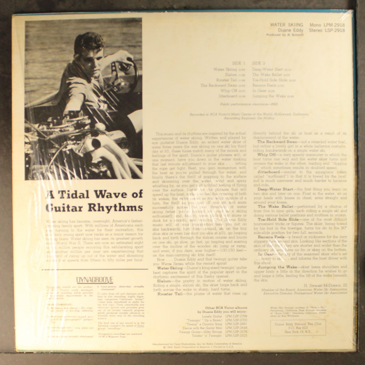 water skiing by DUANE EDDY
