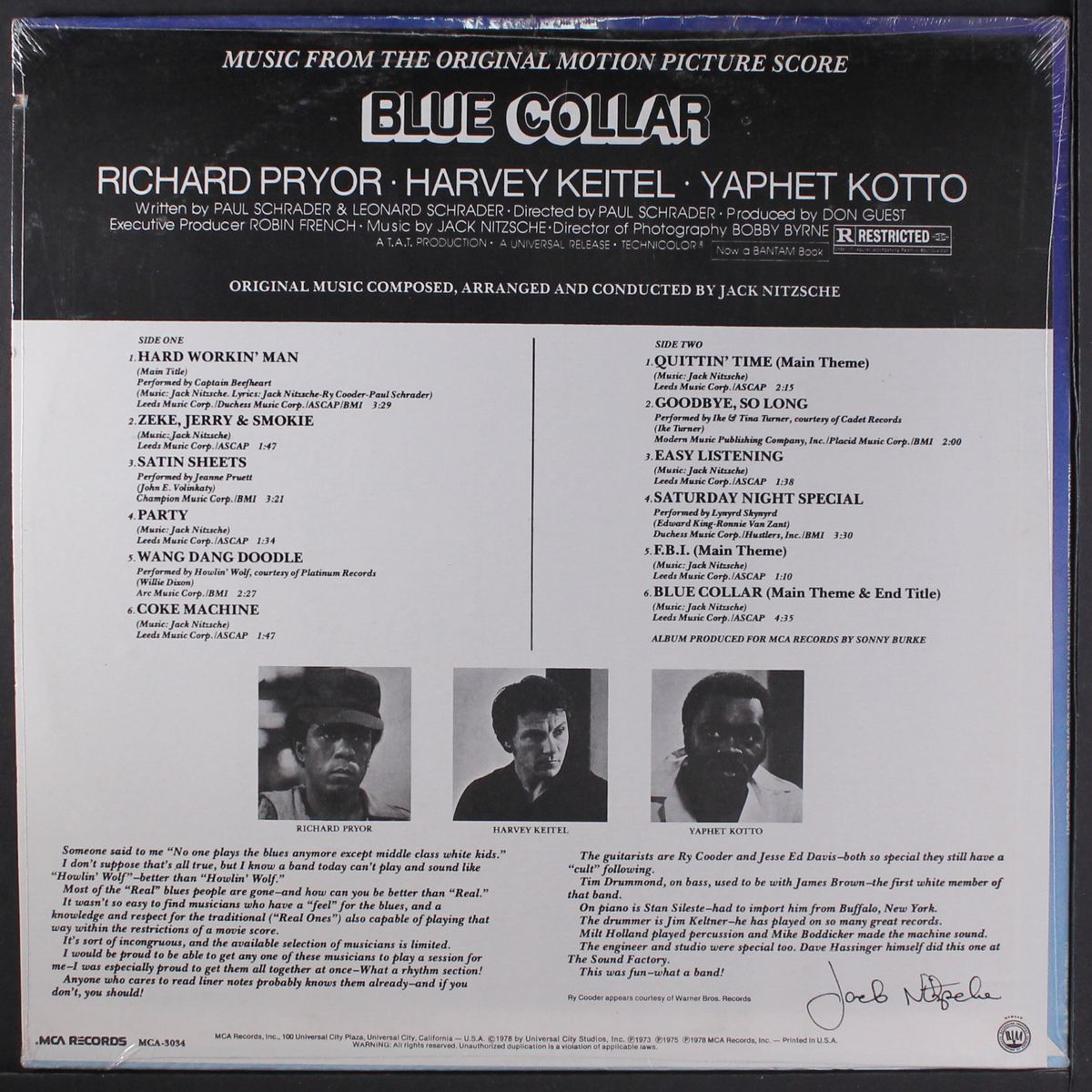 blue collar by SOUNDTRACK