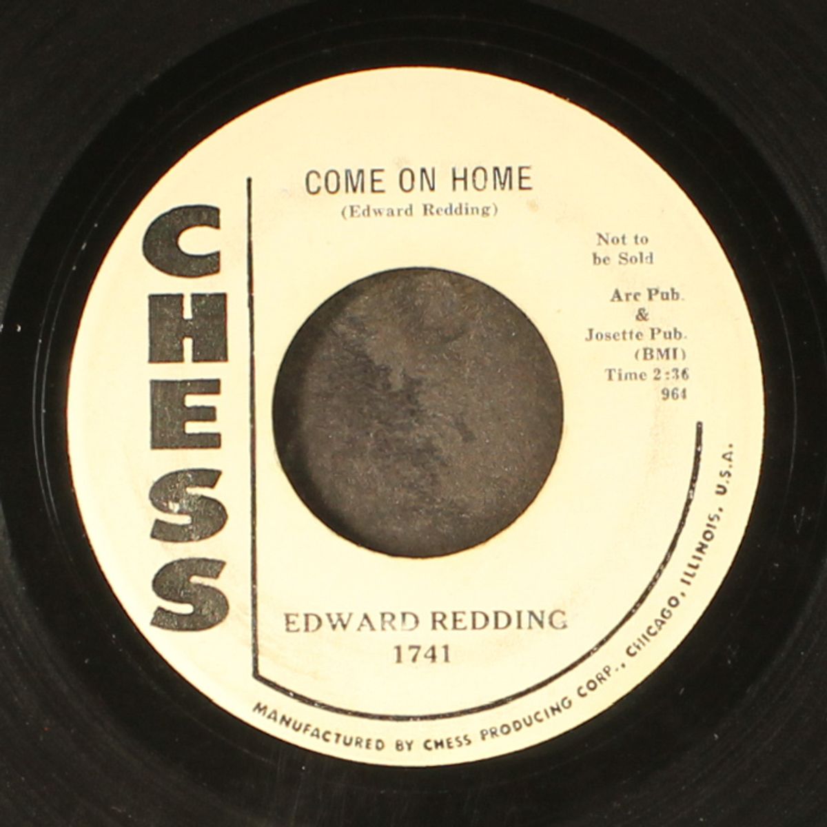 devoted to debbie / come on home by EDWARD REDDING