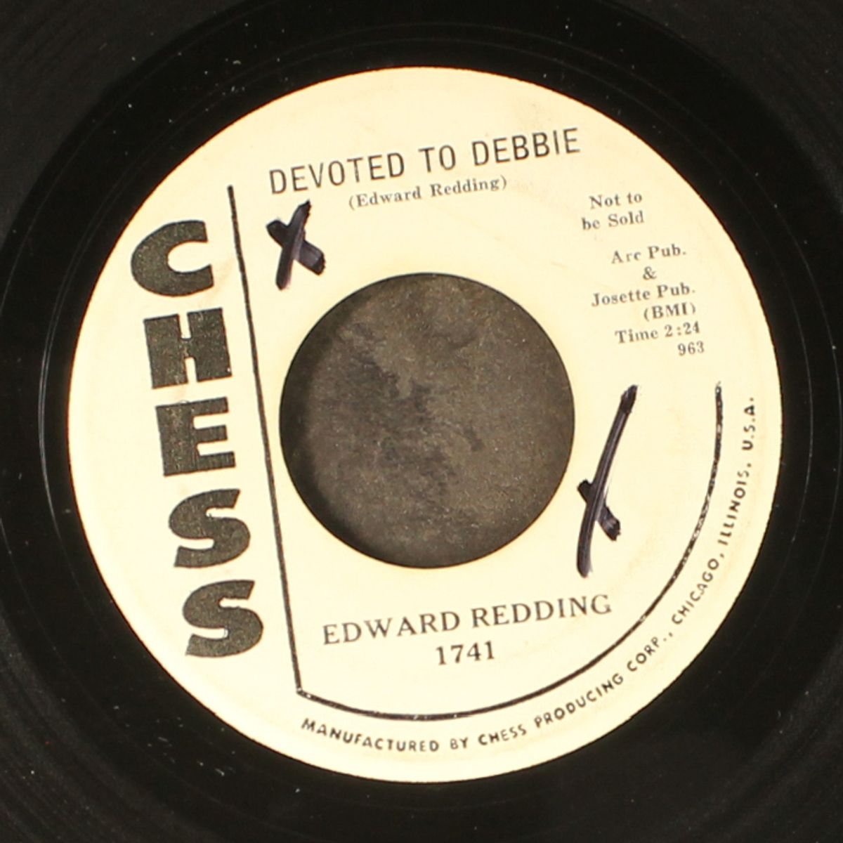 devoted to debbie / come on home by EDWARD REDDING
