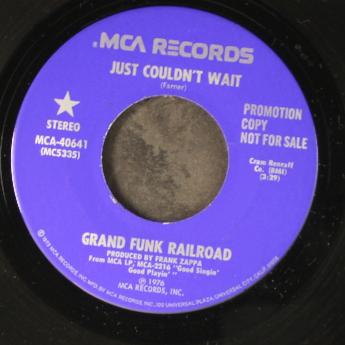 just couldn't wait by GRAND FUNK RAILROAD