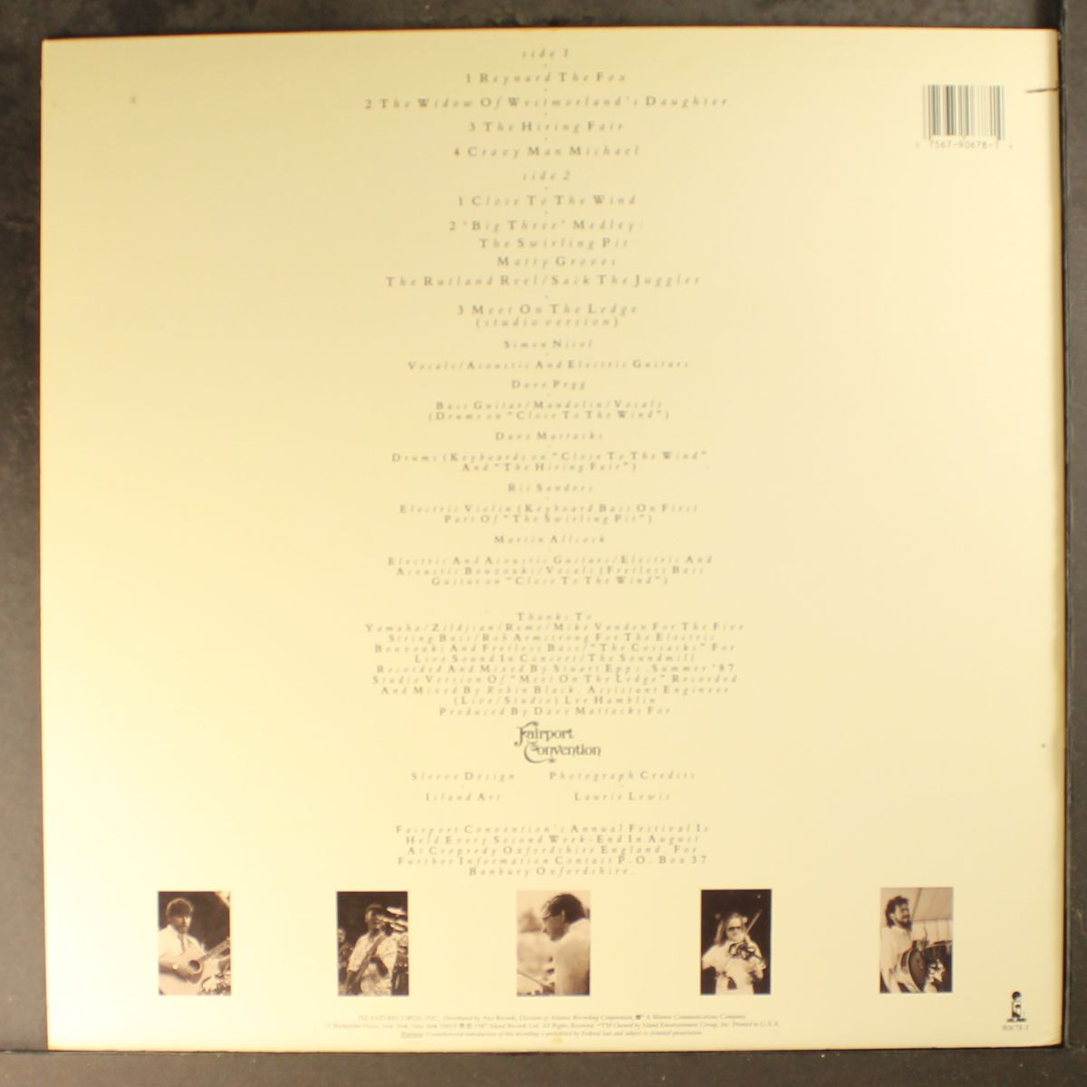 in real time - live '87 by FAIRPORT CONVENTION
