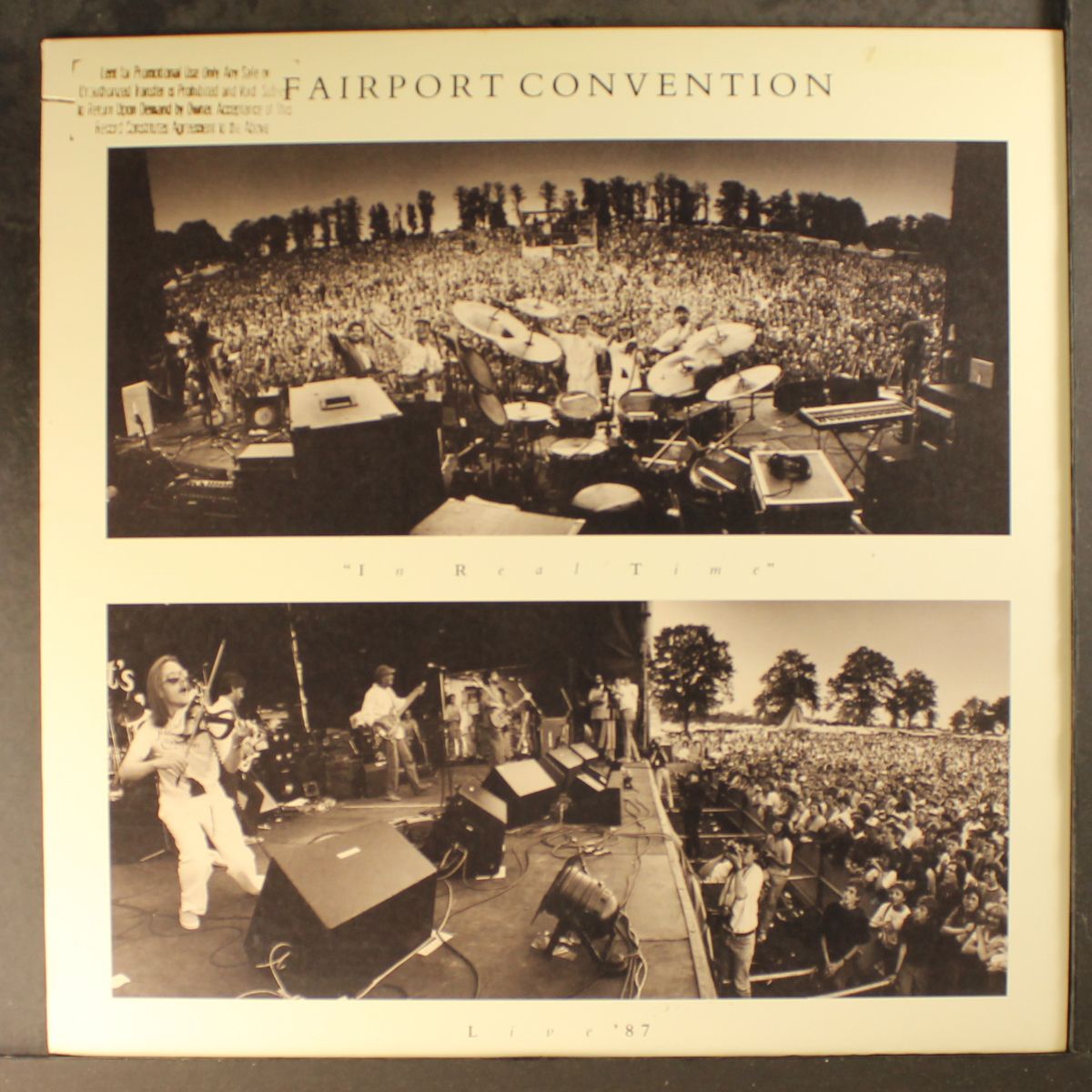 in real time - live '87 by FAIRPORT CONVENTION