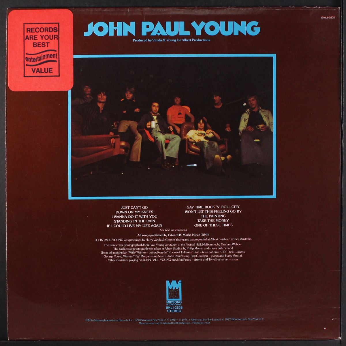 john paul young by JOHN PAUL YOUNG