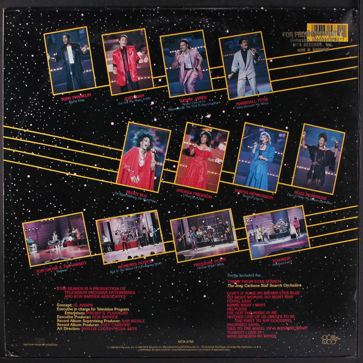 star search - the winners album by VARIOUS