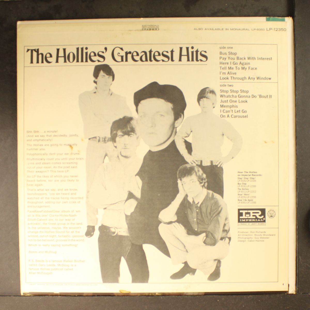 greatest hits by HOLLIES