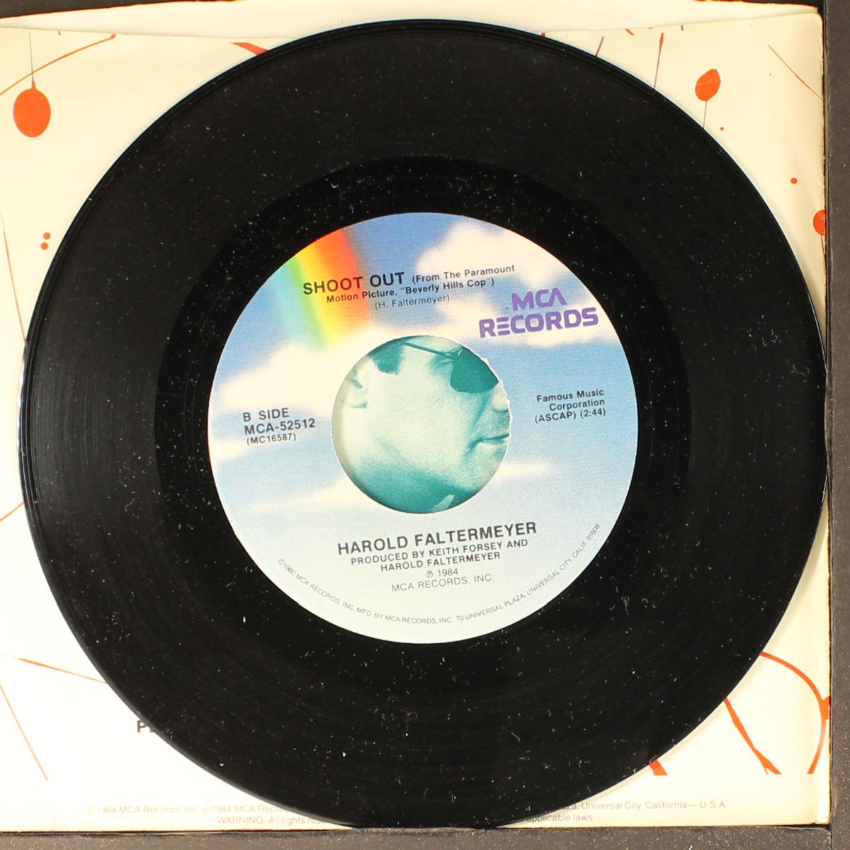 the heat is on / shoot out by GLENN FREY / HAROLD FALTERMEYER