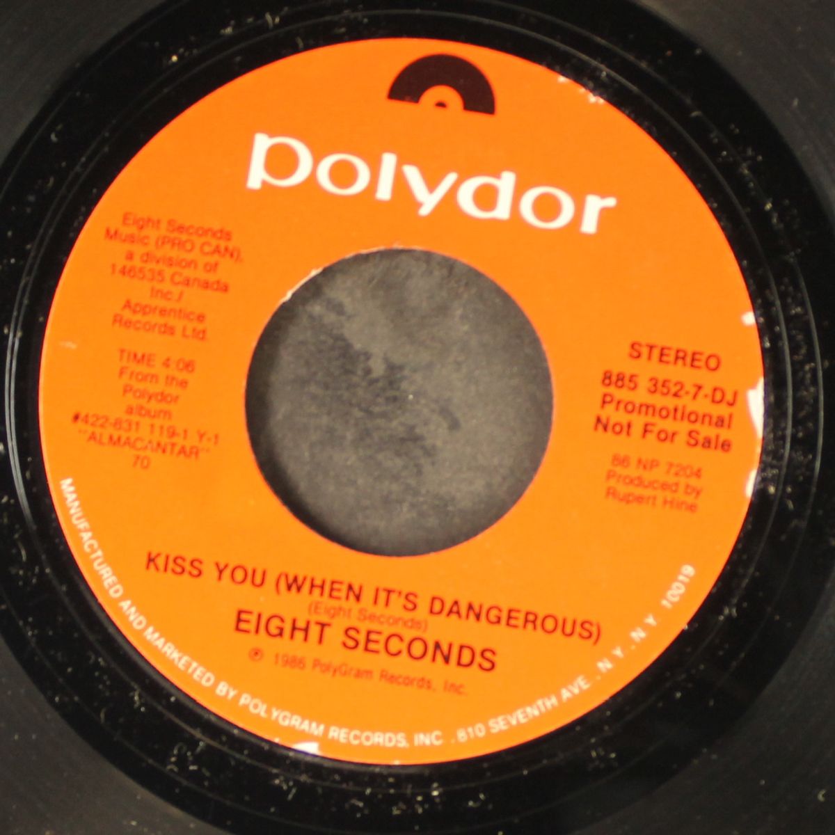kiss you (when it's dangerous) / same by EIGHT SECONDS