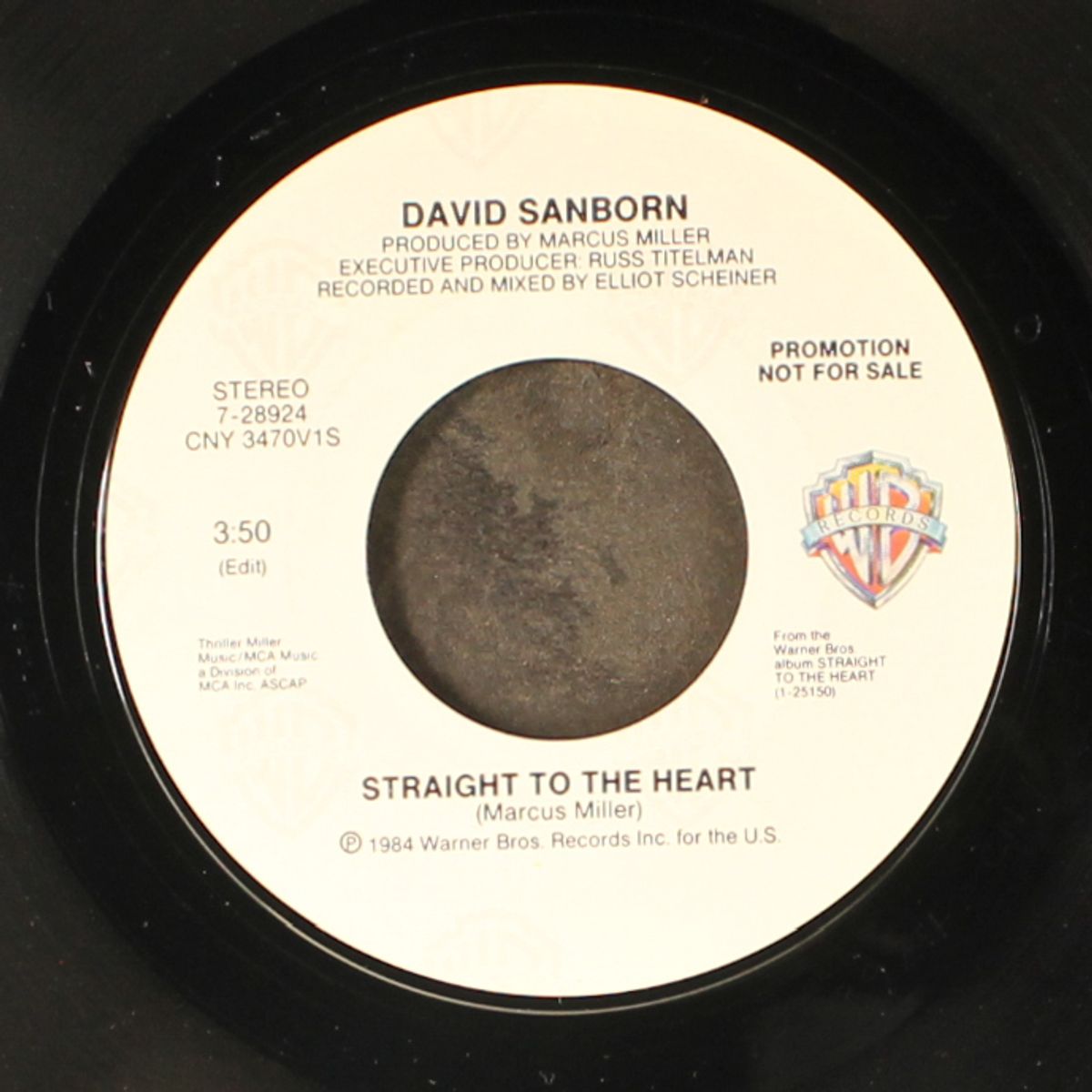 straight to the heart / same by DAVID SANBORN