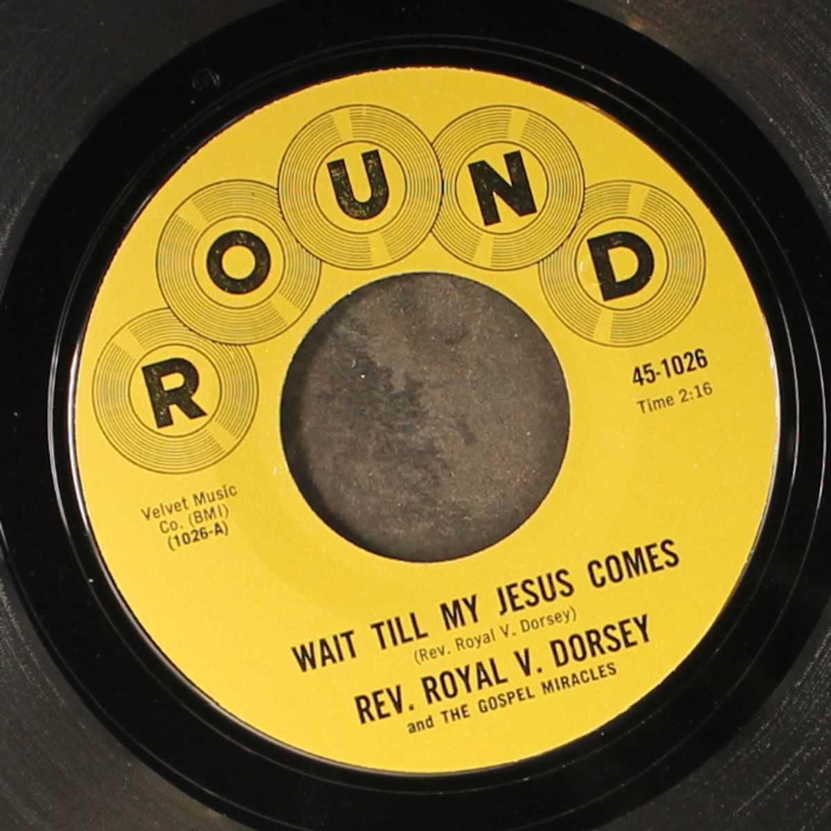 wait till my jesus comes by REV. ROYAL V. DORSEY