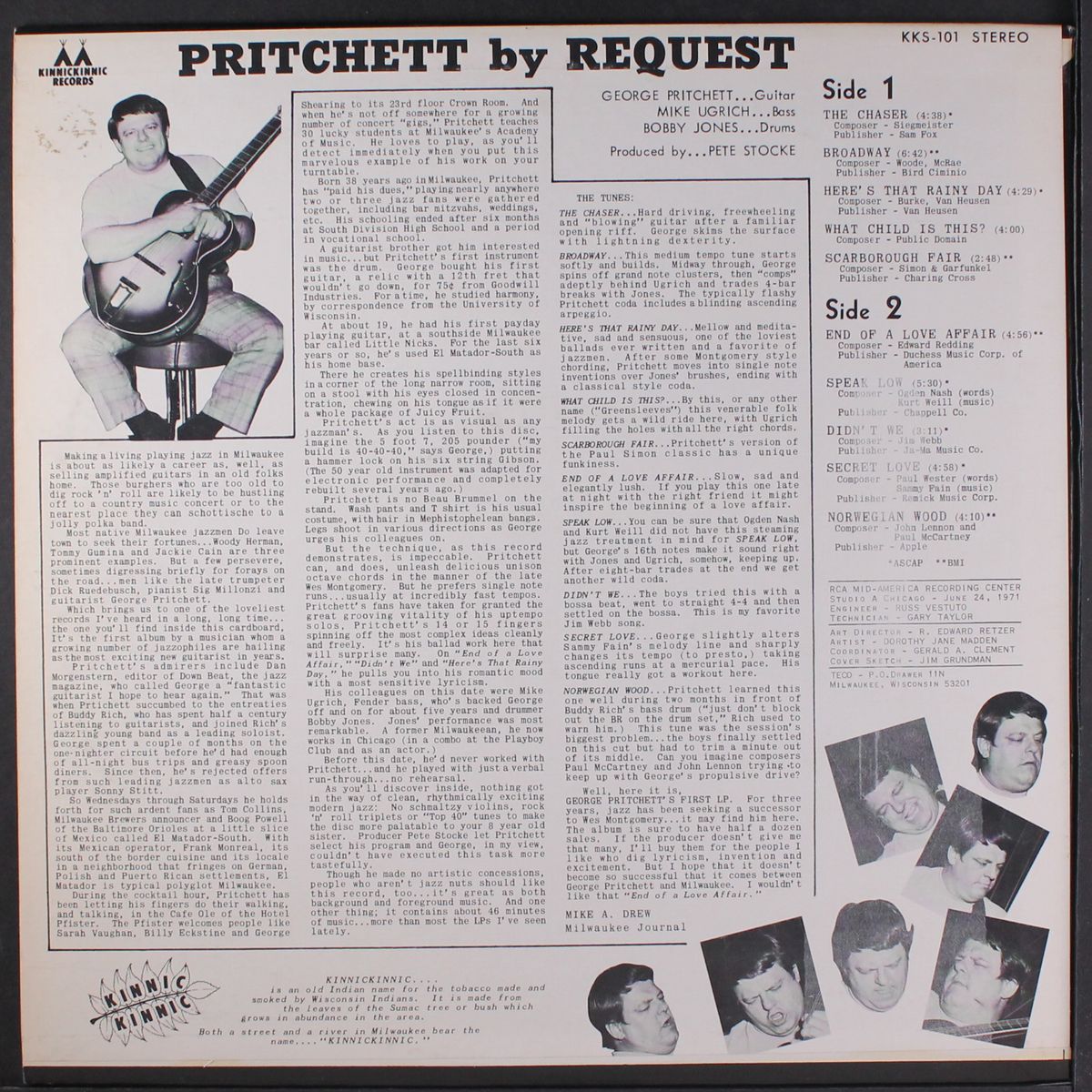 pritchett by request by GEORGE PRITCHETT