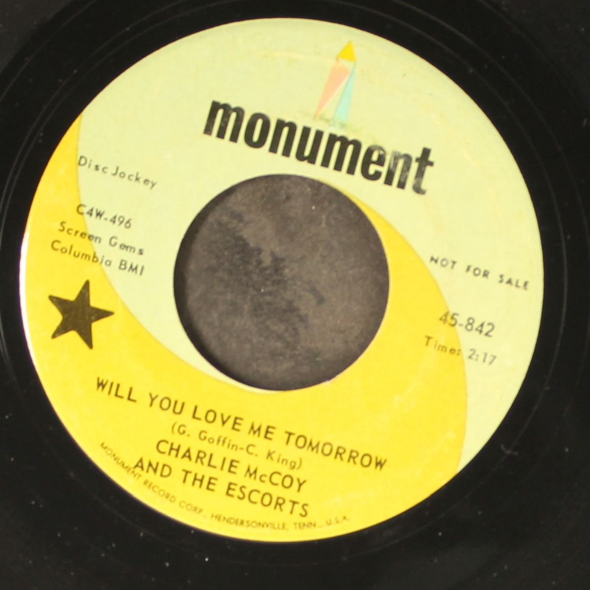 my babe / will you love me tomorrow by CHARLIE MCCOY & ESCORTS