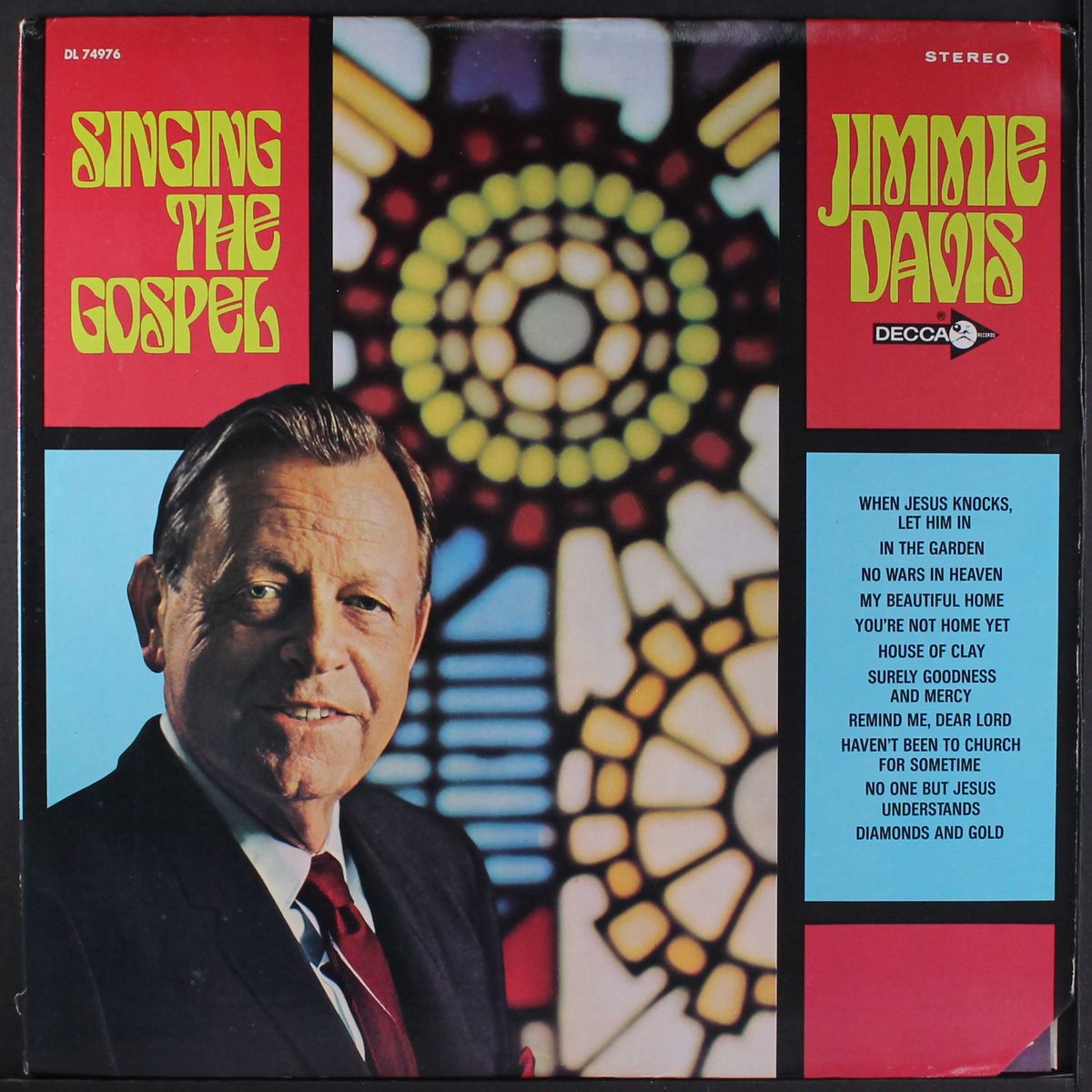 singing the gospel by JIMMIE DAVIS