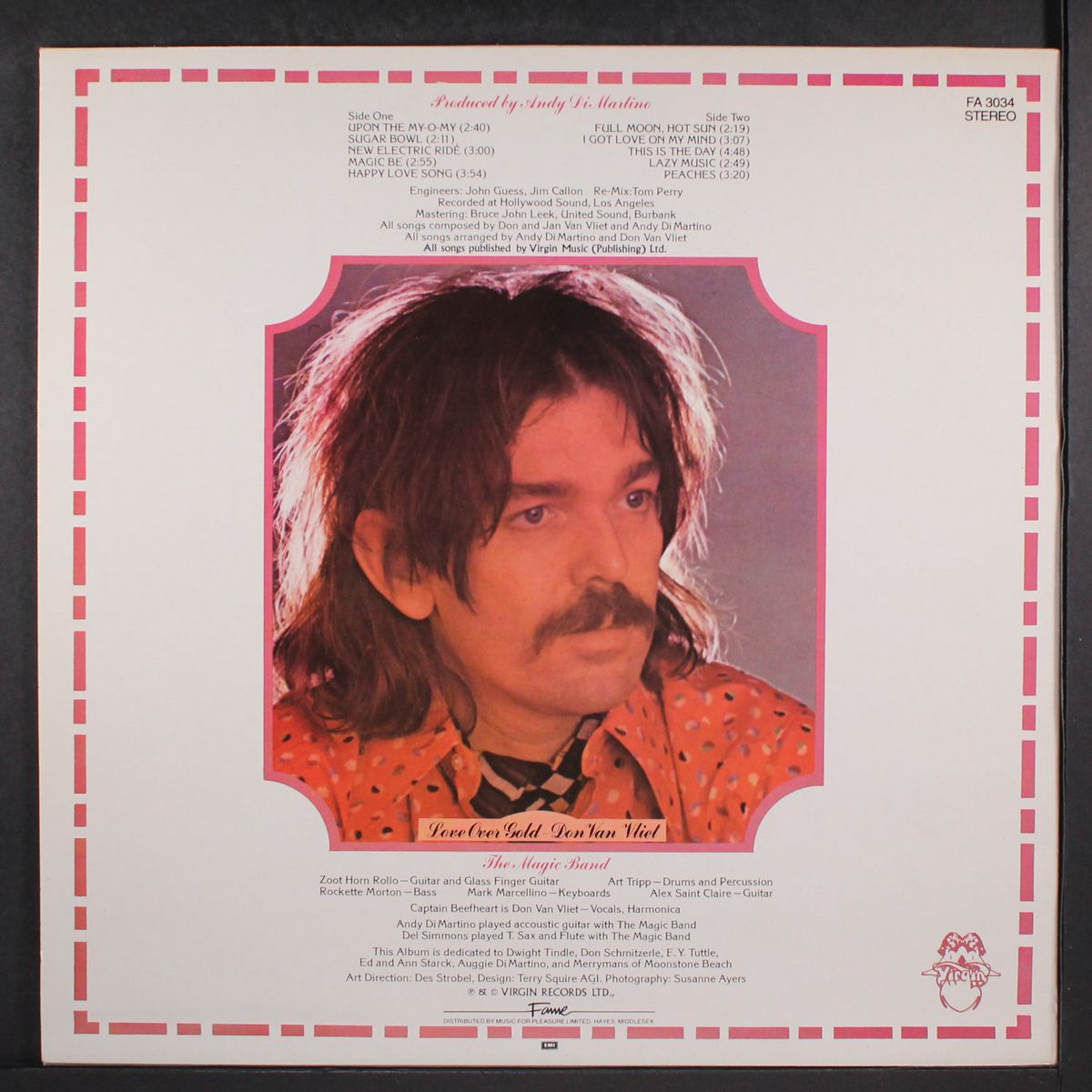 unconditionally guaranteed by CAPTAIN BEEFHEART & MAGIC BAND