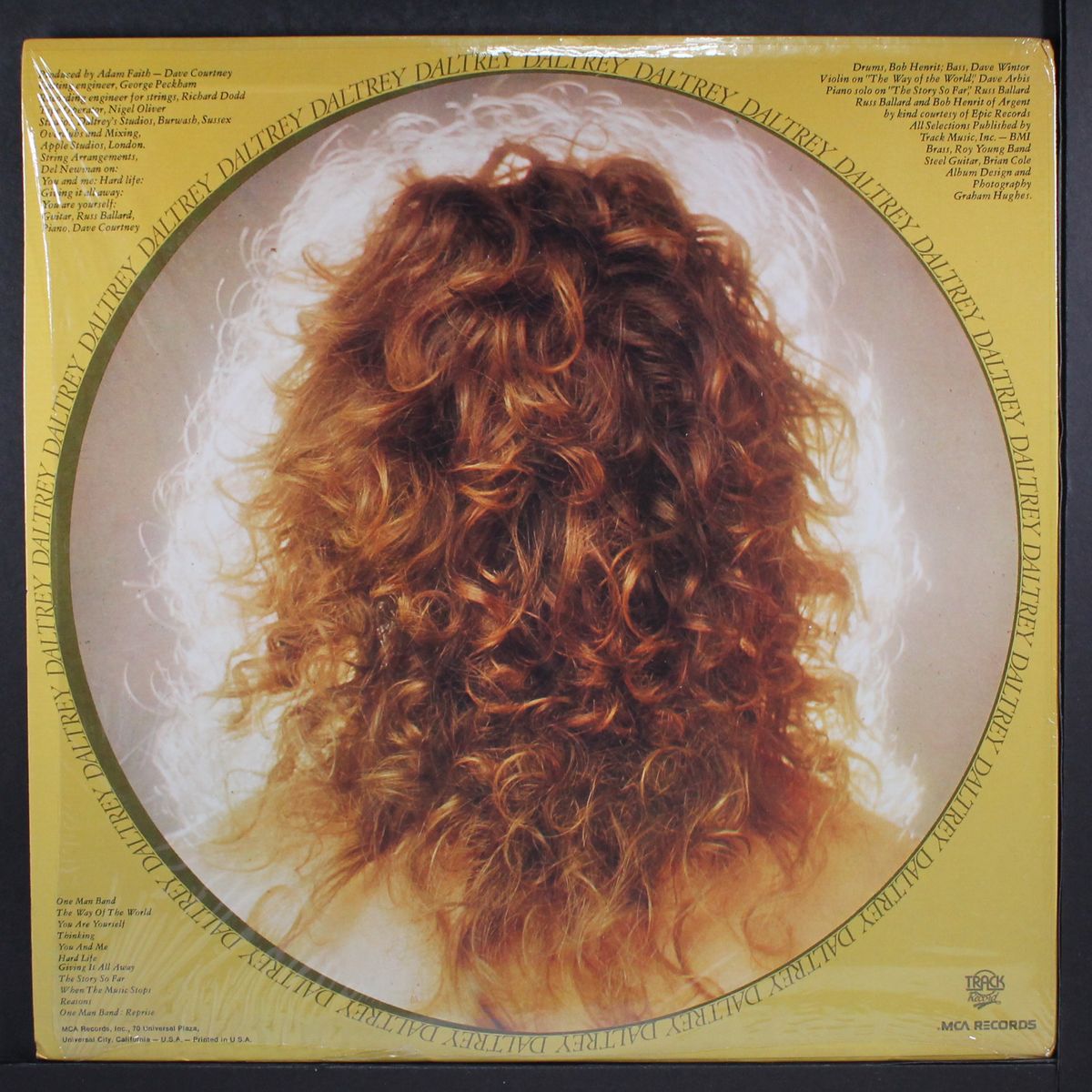 daltrey by ROGER DALTREY