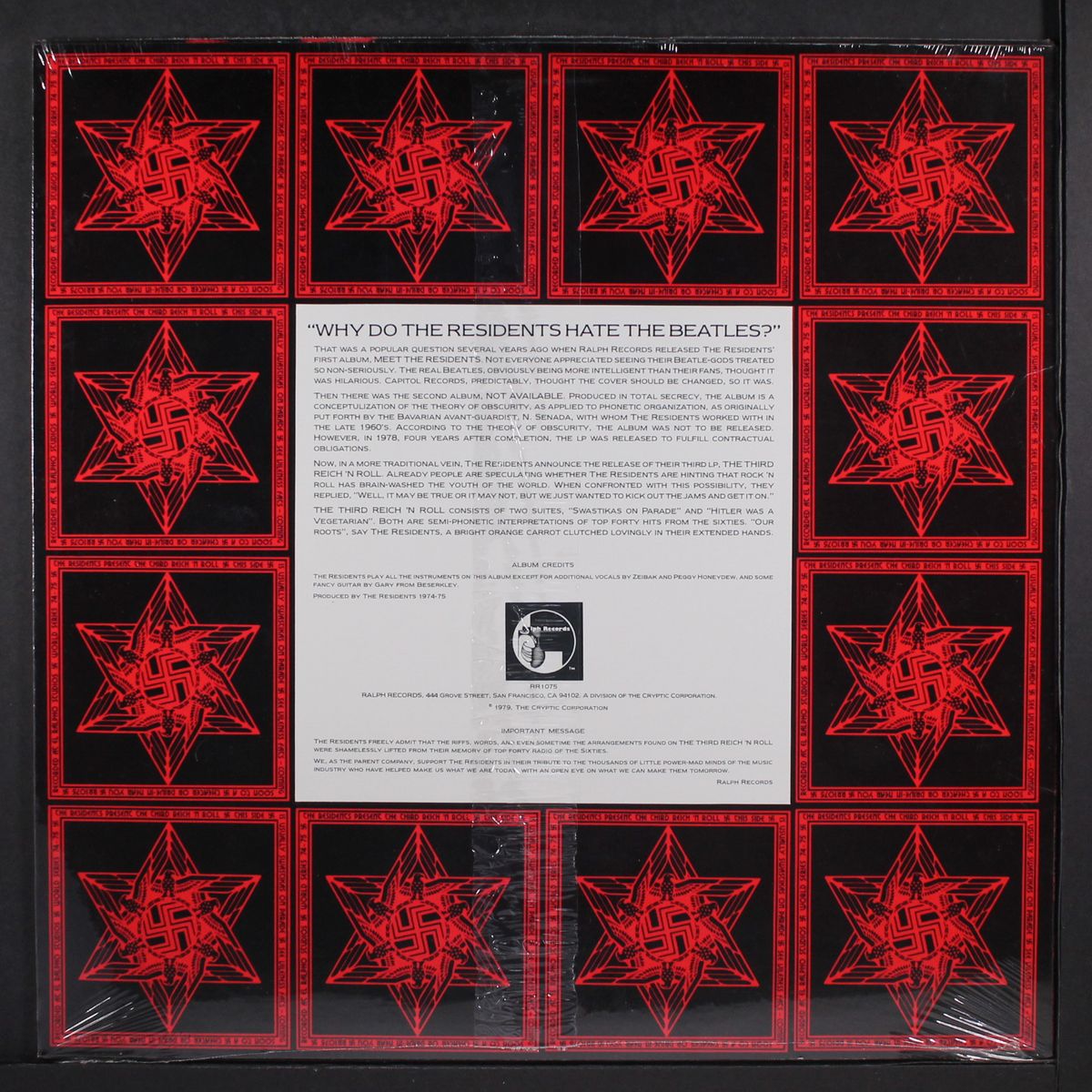 presents the third reich 'n' roll by RESIDENTS