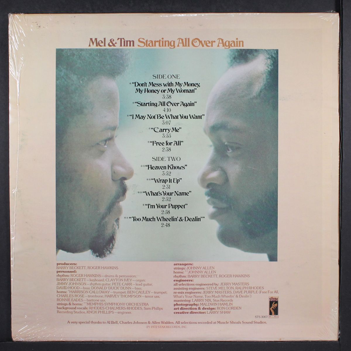 starting all over again by MEL & TIM