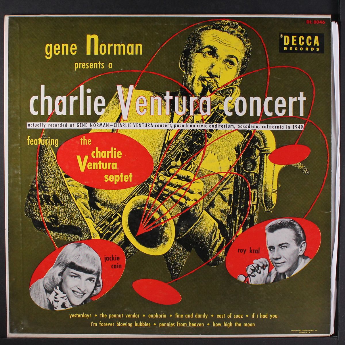 a charlie ventura concert by CHARLIE VENTURA
