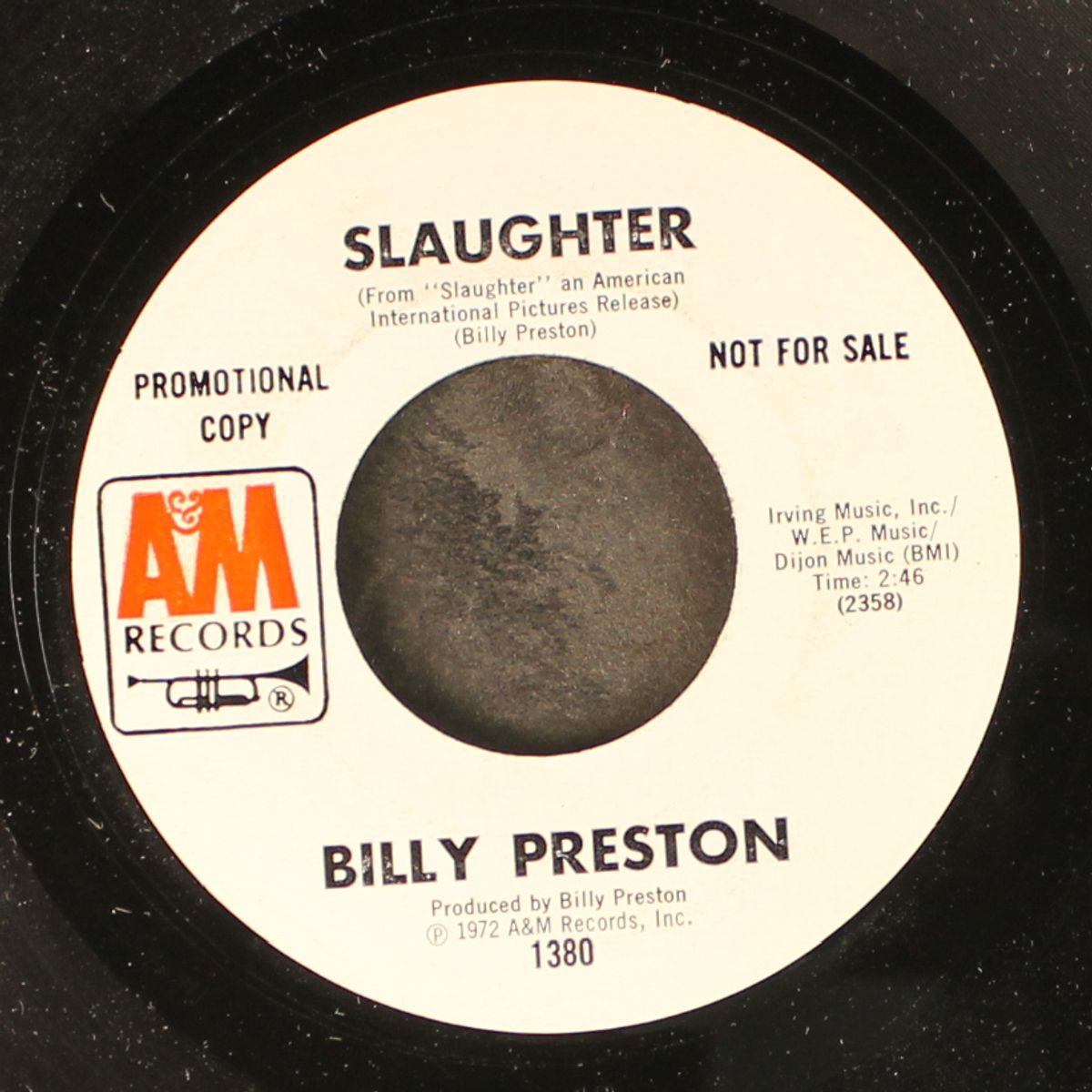 slaughter / god loves you by BILLY PRESTON