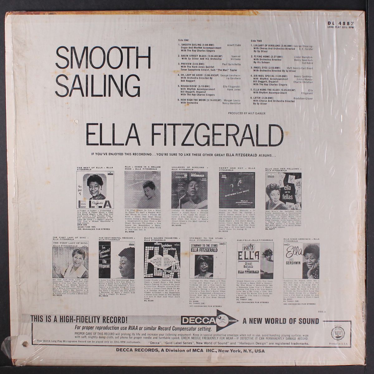 smooth sailing by ELLA FITZGERALD