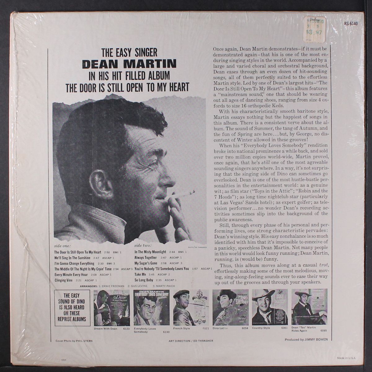 the door is still open to my heart by DEAN MARTIN