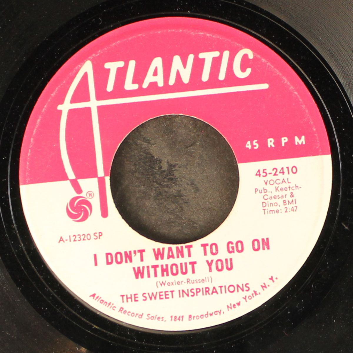 why am i treated so bad / i don't want to go on without you by SWEET INSPIRATIONS