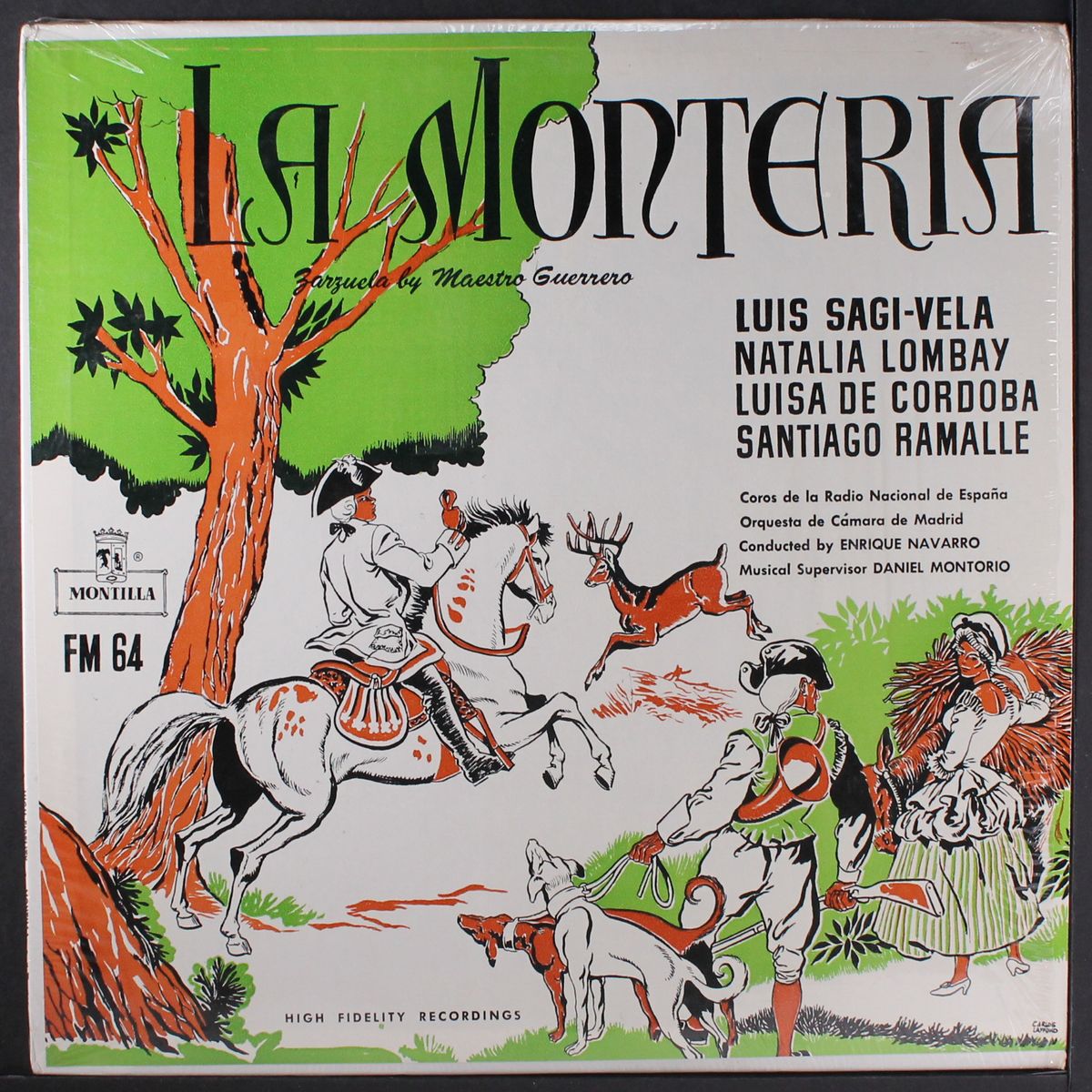 la monteria by JACINTO GUERRERO
