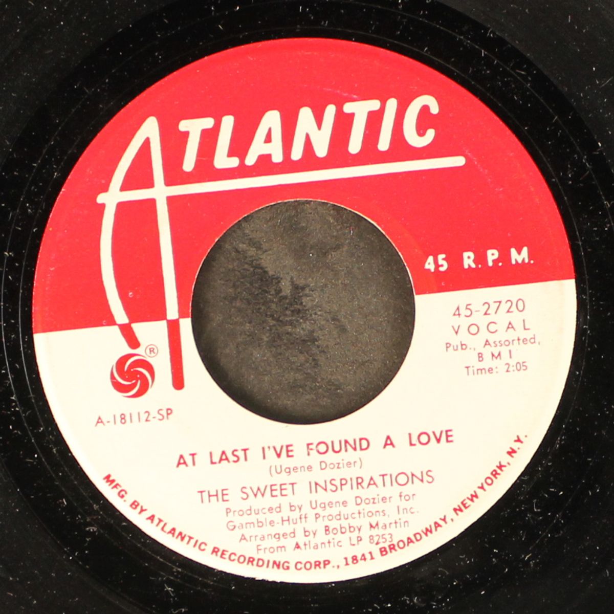 at last i've found a love / that's the way my baby is by SWEET INSPIRATIONS