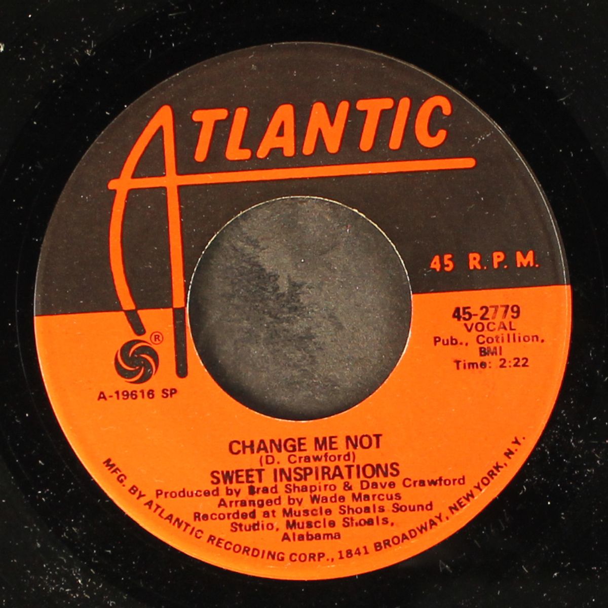 evidence / change me not by SWEET INSPIRATIONS