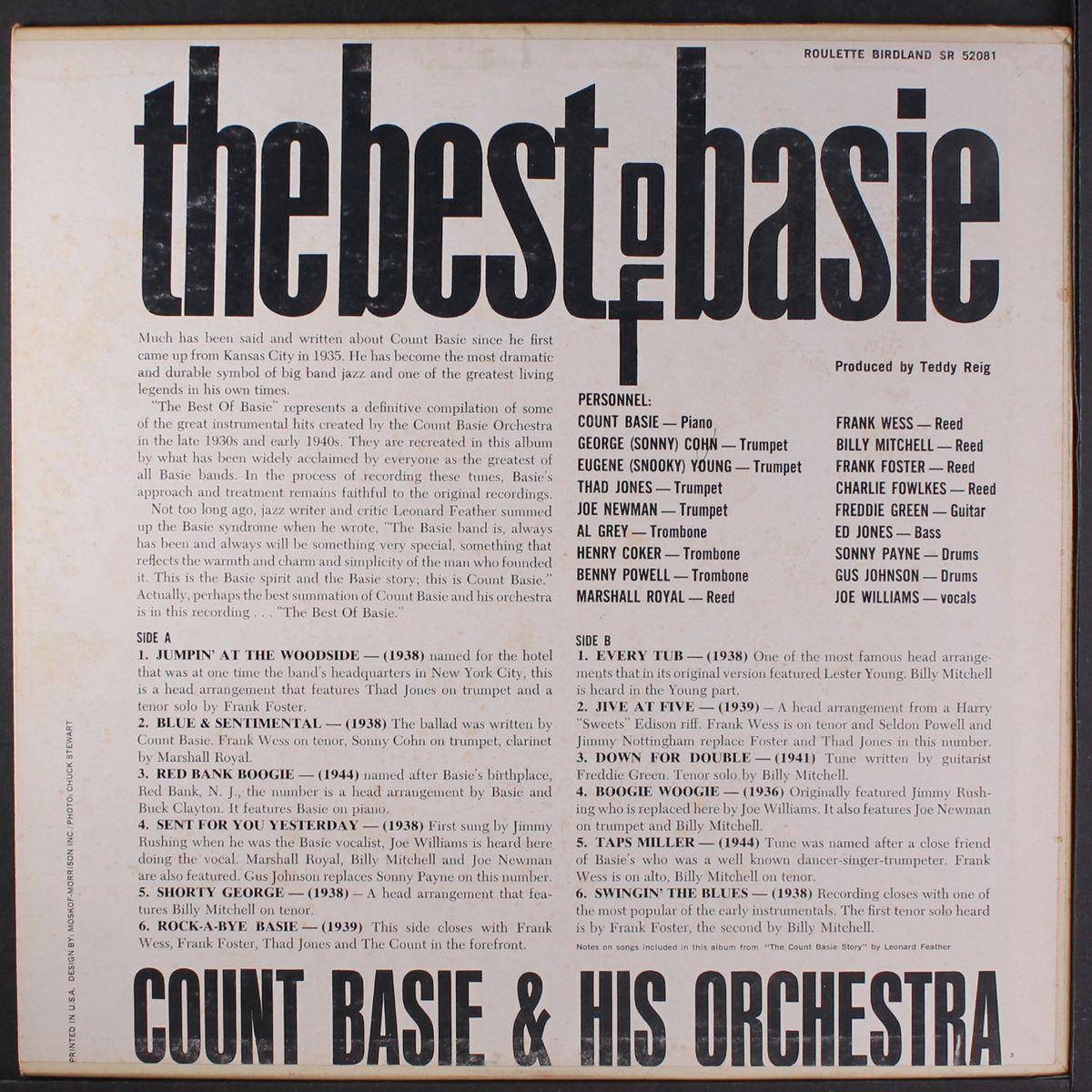 best of basie by COUNT BASIE
