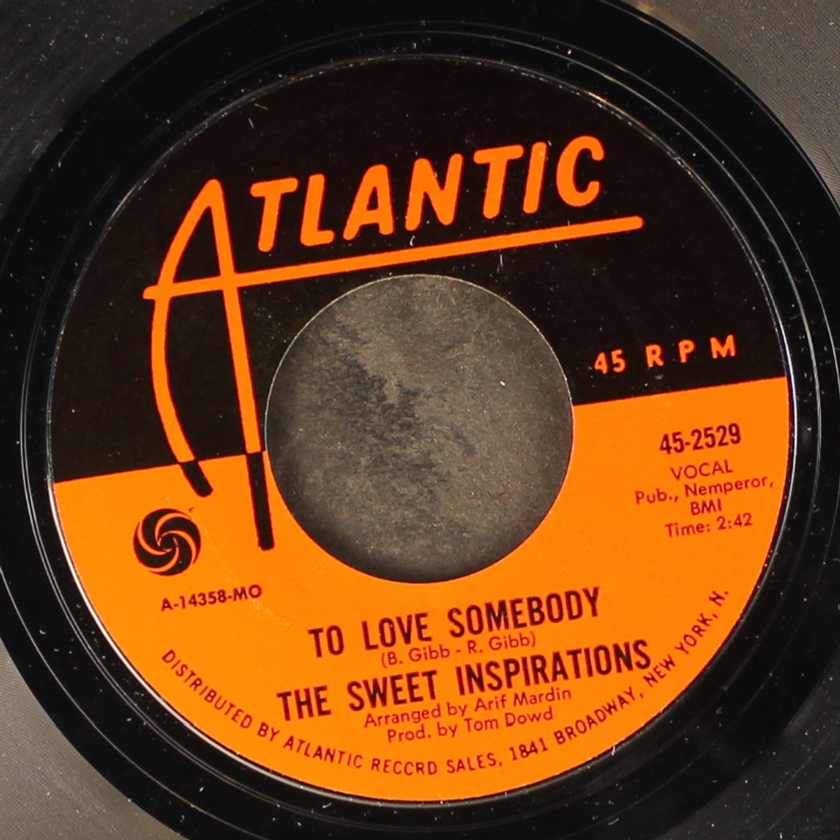 to love somebody / where did it go by SWEET INSPIRATIONS