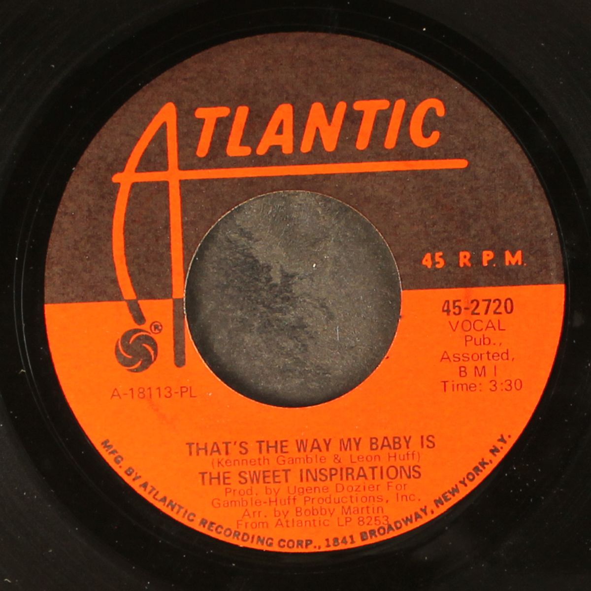 at last i've found a love / that's the way my baby is by SWEET INSPIRATIONS