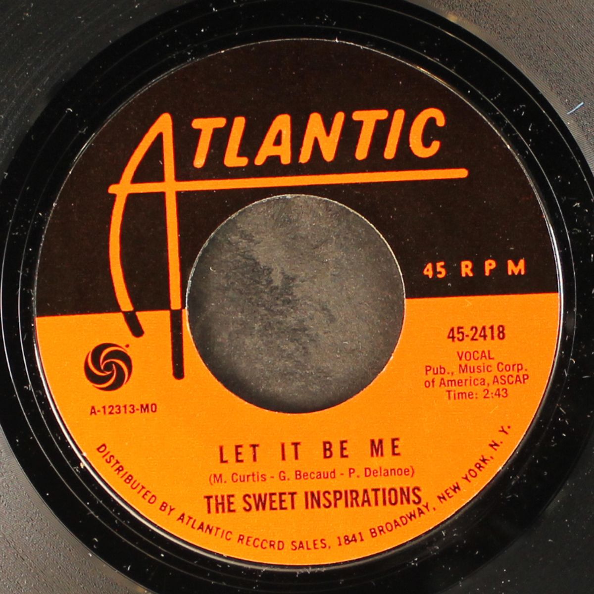 when something is wrong with my baby / let it be me by SWEET INSPIRATIONS