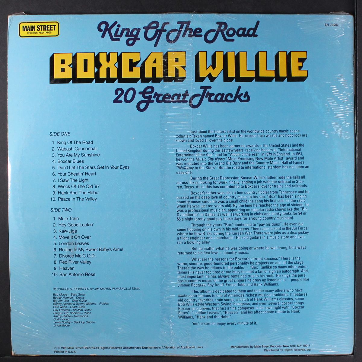 king of the road by BOXCAR WILLIE