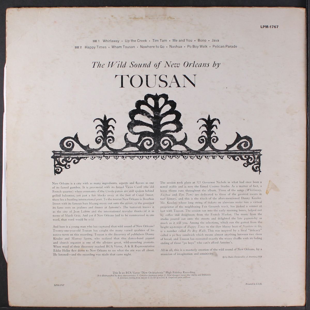 the wild sound of new orleans by TOUSAN