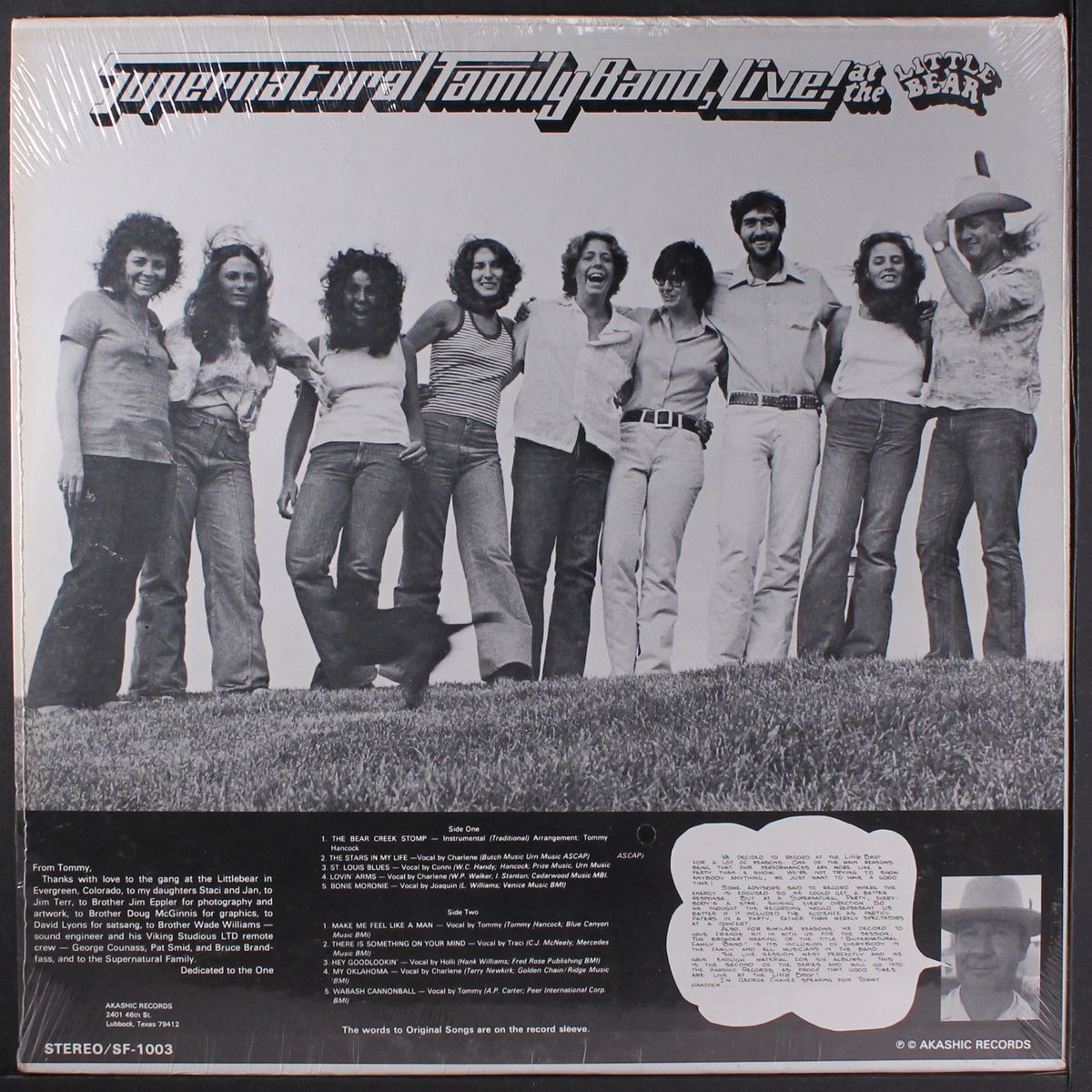 live at the little bear by SUPERNATURAL FAMILY BAND