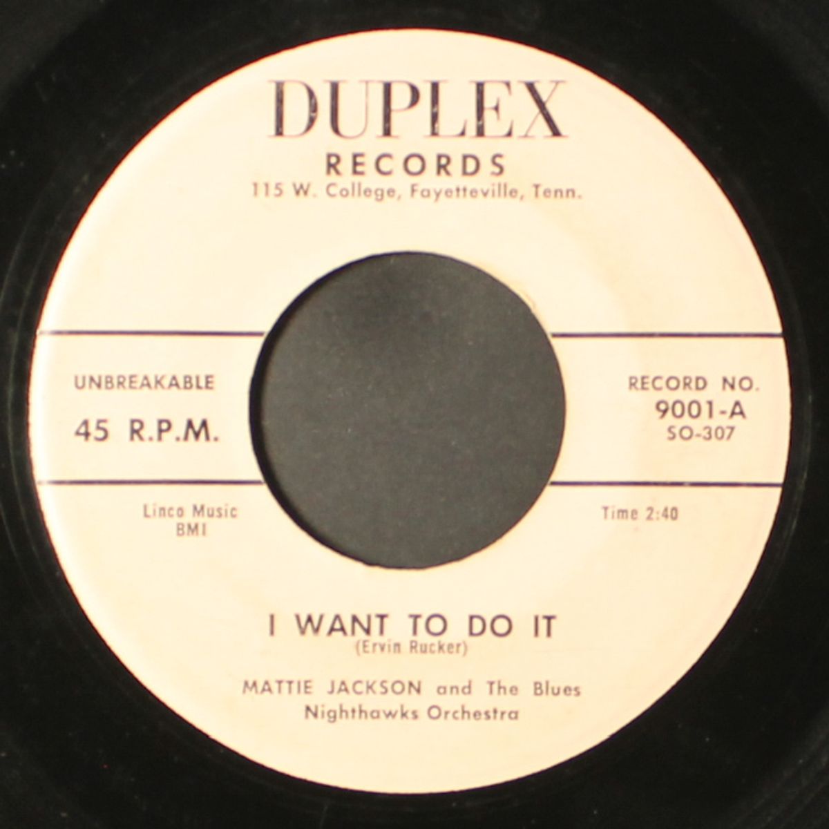i want to do it / two people in love by MATTIE JACKSON