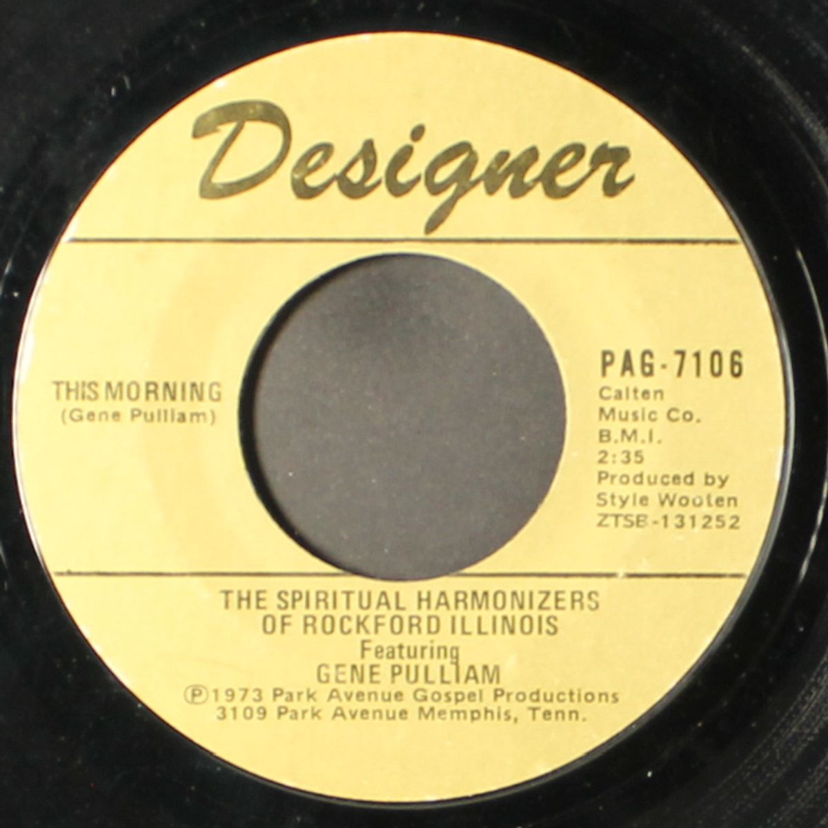 this morning / call him up by SPIRITUAL HARMONIZERS OF ROCKFORD ILLINOIS