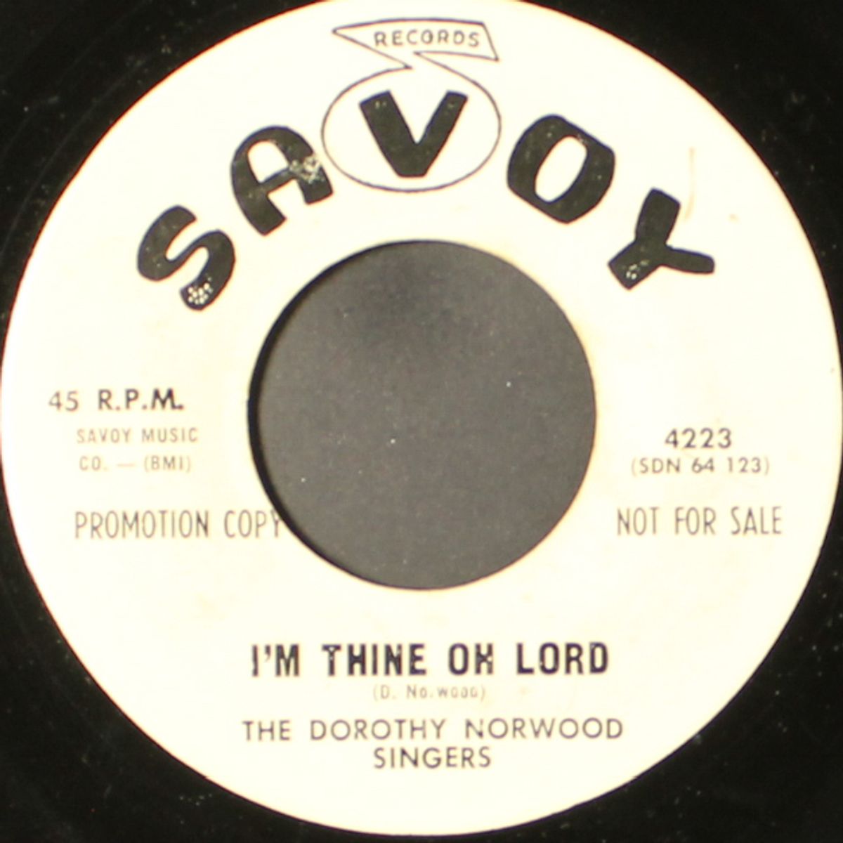 i'm thine oh lord / the old lady's house by DOROTHY NORWOOD SINGERS