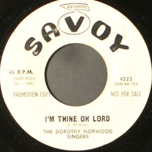 DOROTHY NORWOOD SINGERS