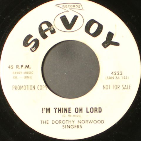 DOROTHY NORWOOD SINGERS
