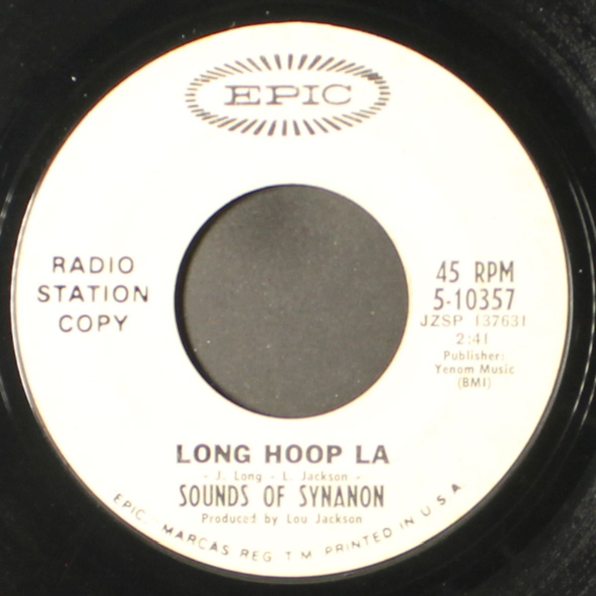 hoop la / long hoop la by SOUNDS OF SYNANON