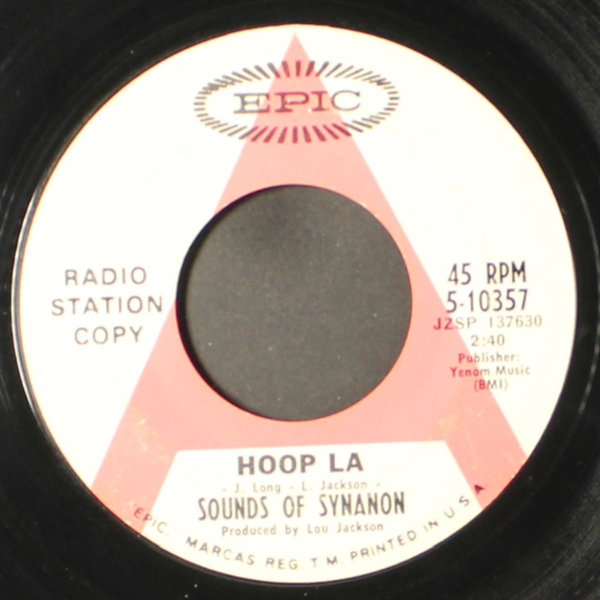 hoop la / long hoop la by SOUNDS OF SYNANON
