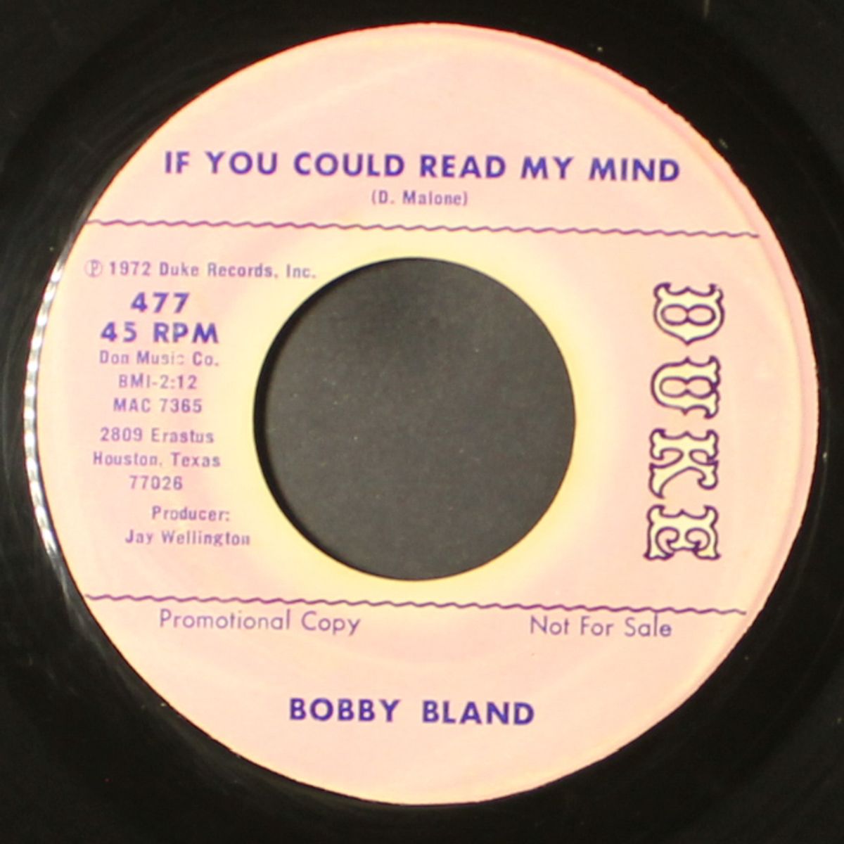 i'm so tired / you could read my mind by BOBBY BLAND