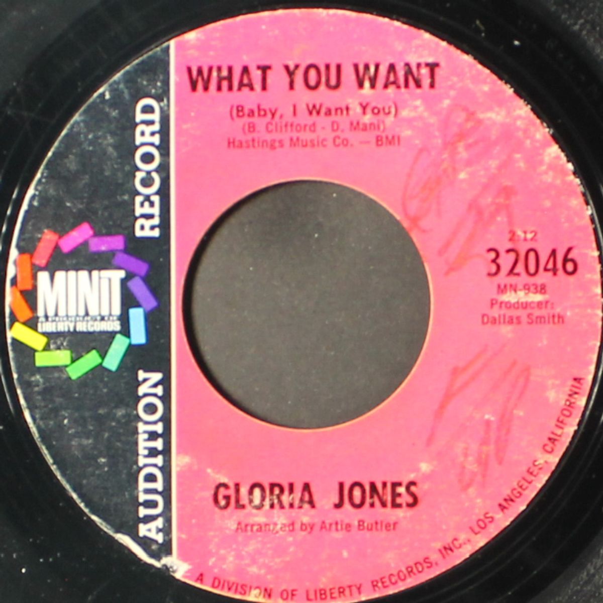 i know / what you want by GLORIA JONES