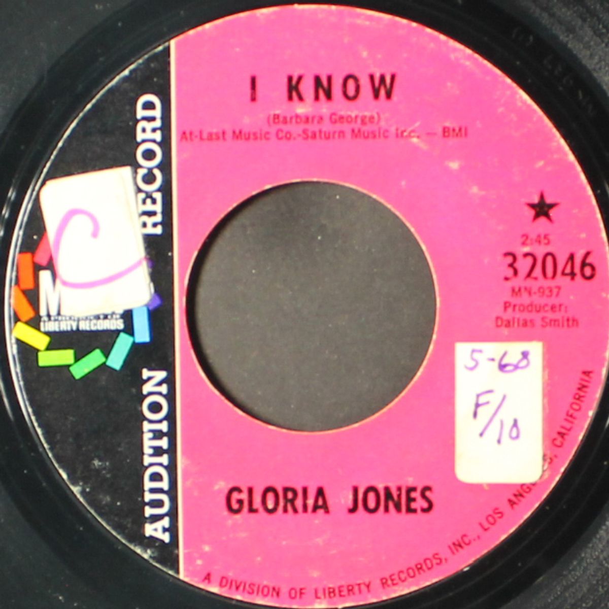 i know / what you want by GLORIA JONES