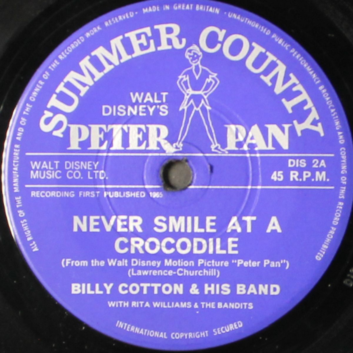 never smile at a crocodile / second star to the right by BILLY COTTON & BAND