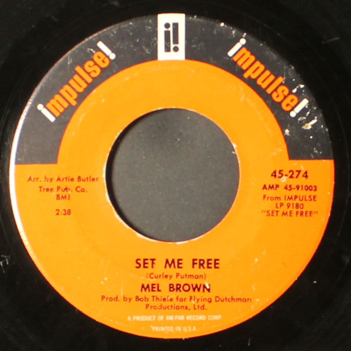 son of a preacher man / set me free by MEL BROWN